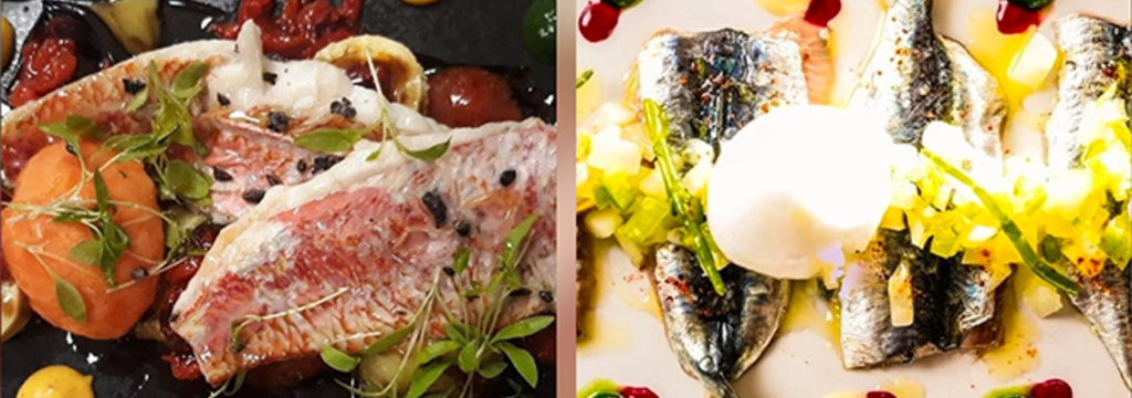 La Côte Vermeille à Port Vendres, restaurant de poissons : nouvelle carte de Printemps.
