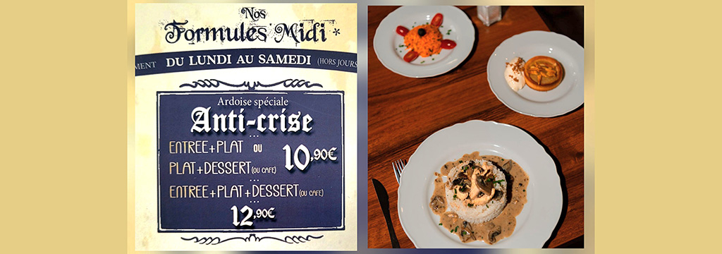 La Table des Secrets Perpignan • menu pas cher Perpignan