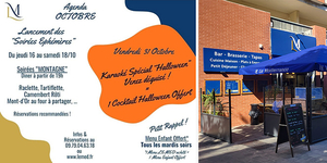 Le Méditerranée Perpignan annonce ses soirées d'Octobre