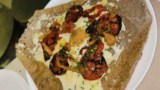 Maison des Crêpes Rivesaltes Perpignan met en avant sa galette du moment 