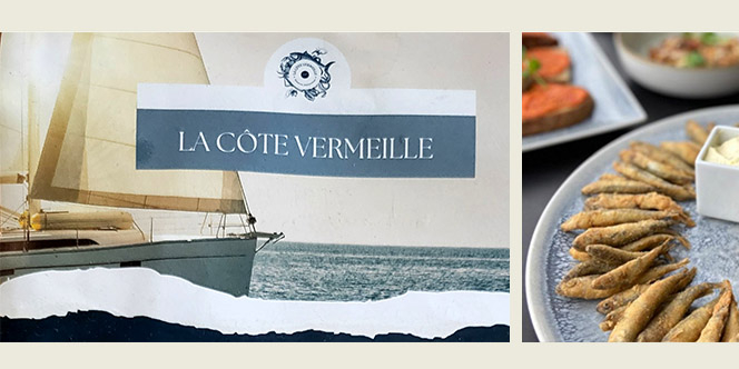 La Côte Vermeille Port Vendres • livraison de votre repas directement sur votre bateau 