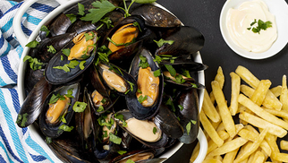 Les jeudis Moules Frites à volonté au restaurant Le Méditerranée à Perpignan