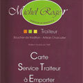 Michel Roger Saleilles présente sa Carte Service Traiteur à emporter. Michel Roger Saleilles présente sa Carte Service Traiteur à emporter.