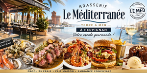 restaurant Le Méditerranée à Perpignan : nouvelle carte estivale