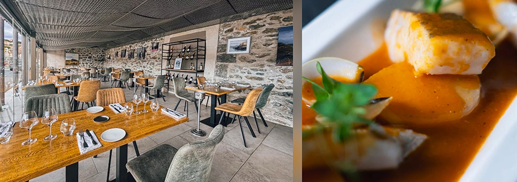 La Côte Vermeille à Port-Vendres, restaurant bistronomique