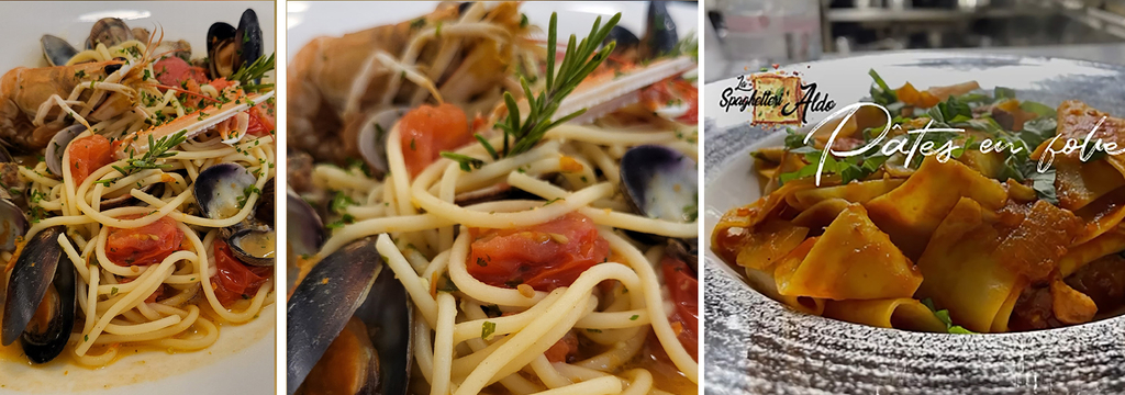 Spaghetteri'Aldo Perpignan • nouvelle carte de plats italiens 