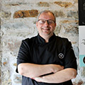 La Côte Vermeille Port Vendres • Emile Noguera chef cuisinier du restaurant ( ® la côte vermeille)