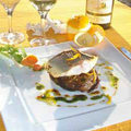 Tartelette de bar au fenouil, confit vinaigrette à l'orange du restaurant Le Yucca de Perpignan (crédits photos: networld-Le Yucca) Tartelette de bar au fenouil, confit vinaigrette à l'orange du restaurant Le Yucca de Perpignan (crédits photos: networld-Le Yucca)