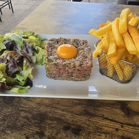 Tartare de bœuf Au coin gourmand Perpignan
