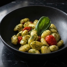 Gnocchis pesto maison chez Côté Pizza Perpignan 