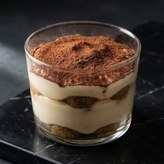 Tiramisu maison chez Côté Pizza Perpignan 
