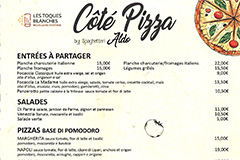 Côte Pizza à Perpignan ► Carte et formules