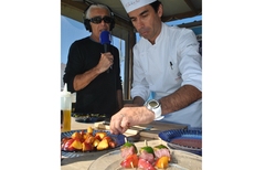 France Bleu Roussillon propose des émissions de cuisine avec un chef cuisinier (® radio france)