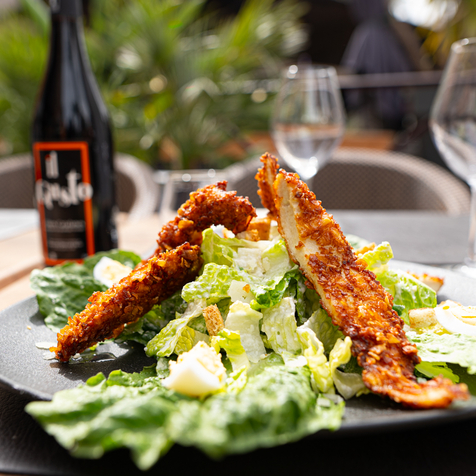 restaurant à salade chez Il gusto Perpignan