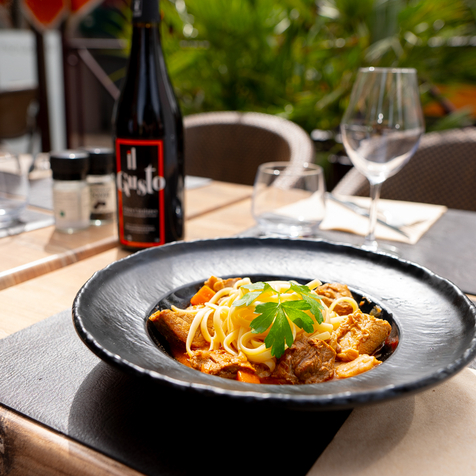 Restaurant spécialités pâtes chez Il gusto Perpignan