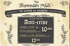 La Table des Secrets Perpignan • Carte et menus du restaurant