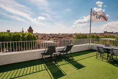 La Terrasse Perpignan • Restaurant rooftop Galeries Lafayette  (® la terrasse)