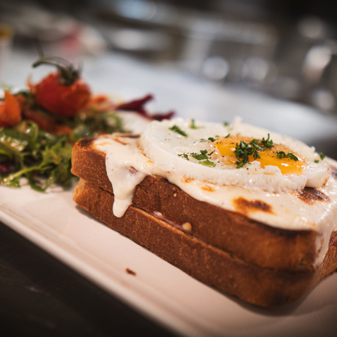 BRASSERIE PERPIGNAN LE MEDITERRANEE - CROQUE MONSIEUR MAISON