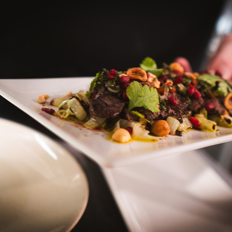 RESTAURANT TERRE MER BRASSERIE LE MEDITERRANEE PERPIGNAN - BEOUF EN TATAKI