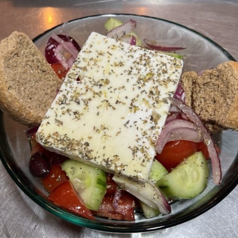 Salade Grecque Canet-Perpignan chez Pita Corner à Canet plage