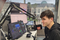 Corentin Magnier sur RTL2 Languedoc Roussillon à Perpignan 