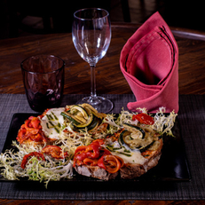 Spaghetteri’aldo Perpignan • Restaurant italien Perpignan • ici una bruschetta italienne